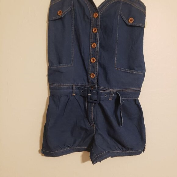 Santory Jean Romper Size S NWT - Picture 4 of 10